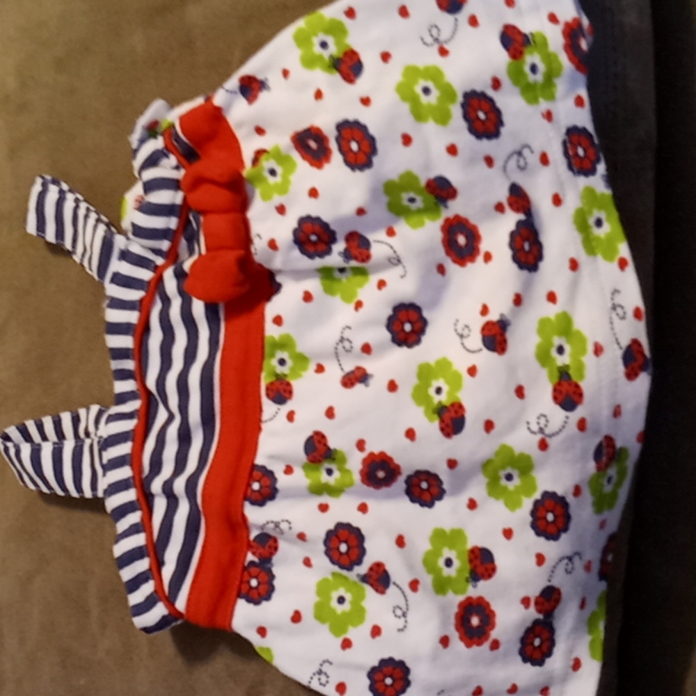 Ladybug/flower shirt